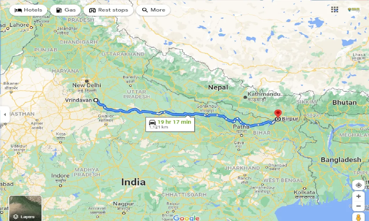 vrindavan-to-birpur-taxi