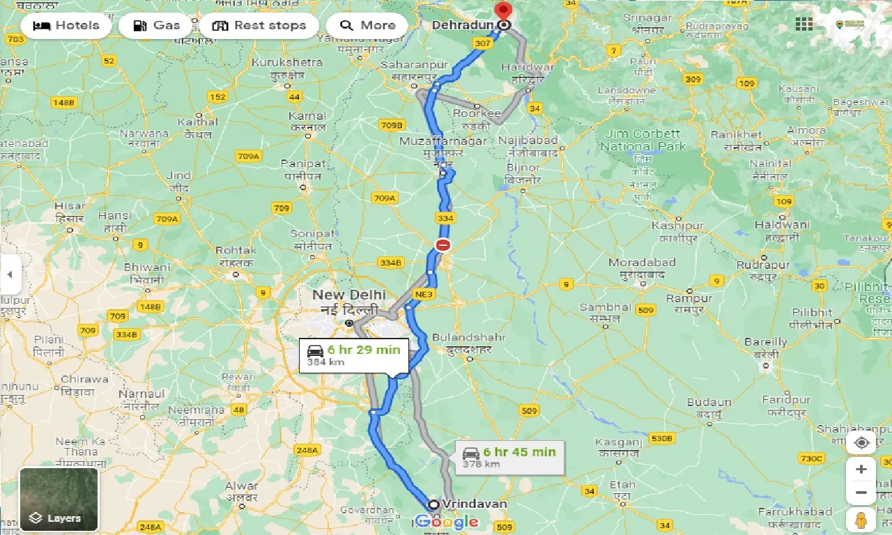 vrindavan-to-dehradun-taxi