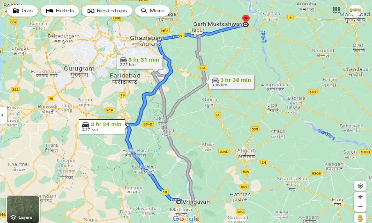 vrindavan-to-garh-mukteshwar-taxi