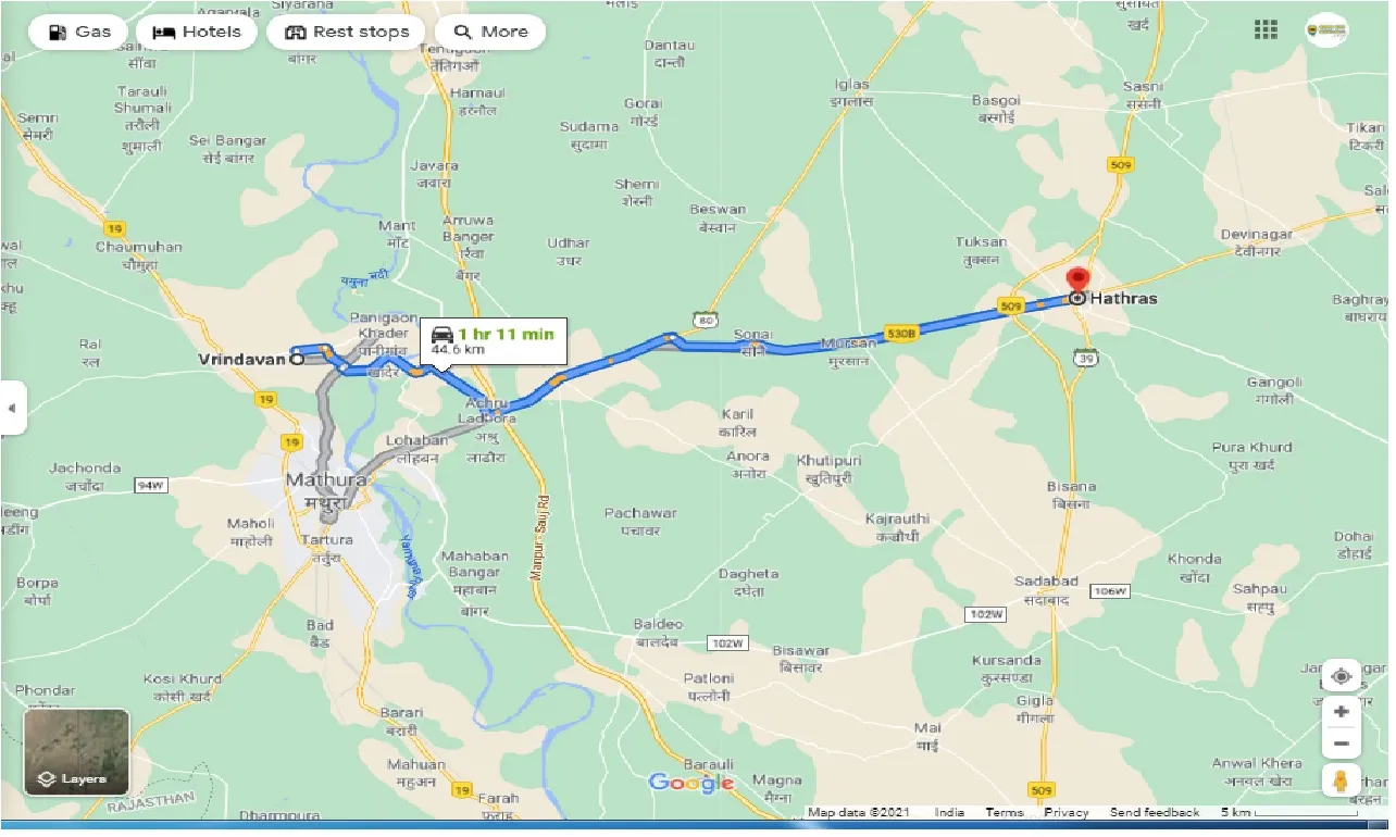 vrindavan-to-hathras-city-one-way