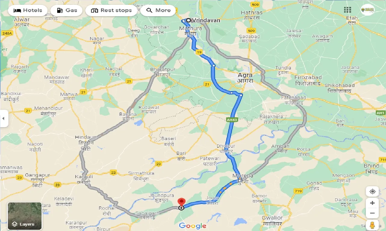 vrindavan-to-kailaras-one-way