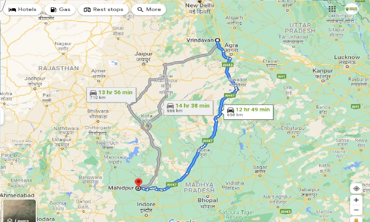 vrindavan-to-mahidpur-taxi