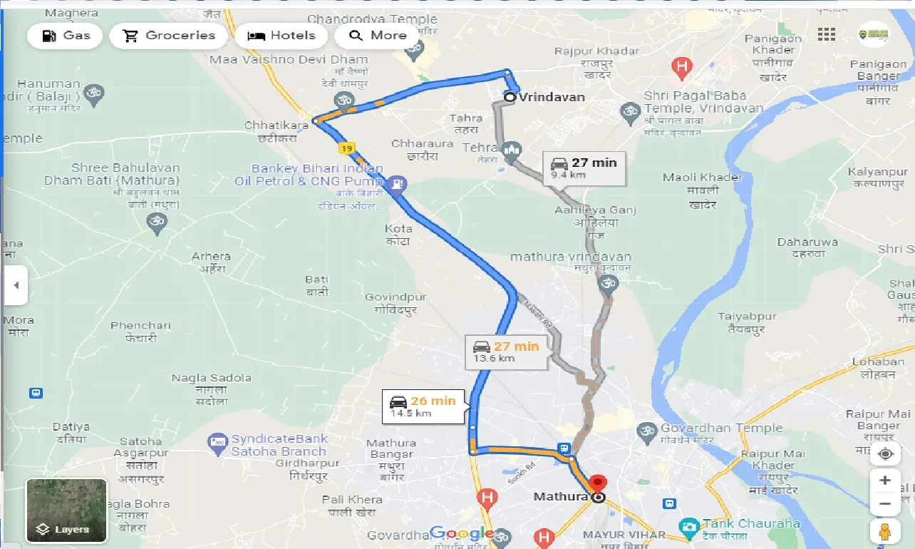 vrindavan-to-mathura-round-trip