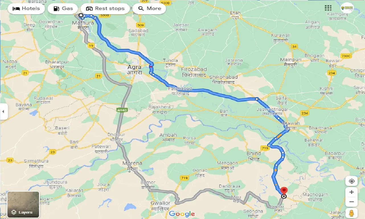 vrindavan-to-mihona-taxi
