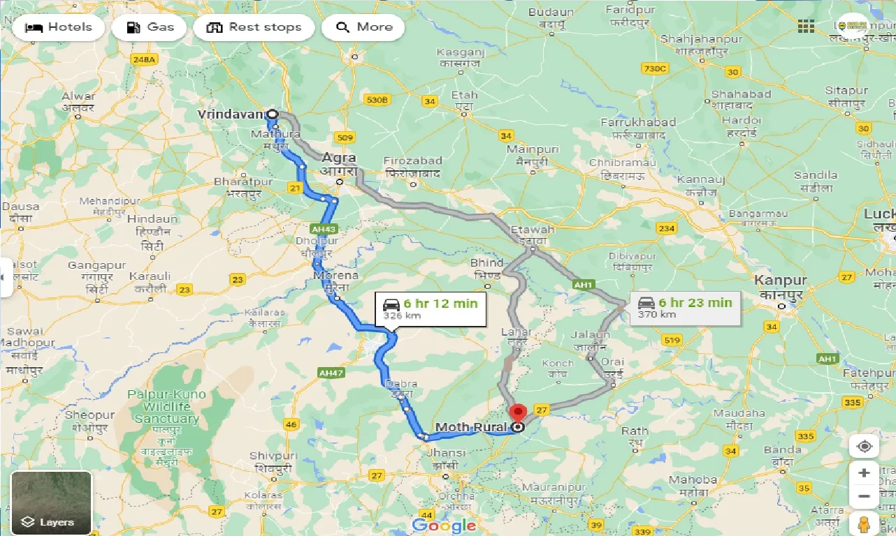 vrindavan-to-moth-rural-taxi