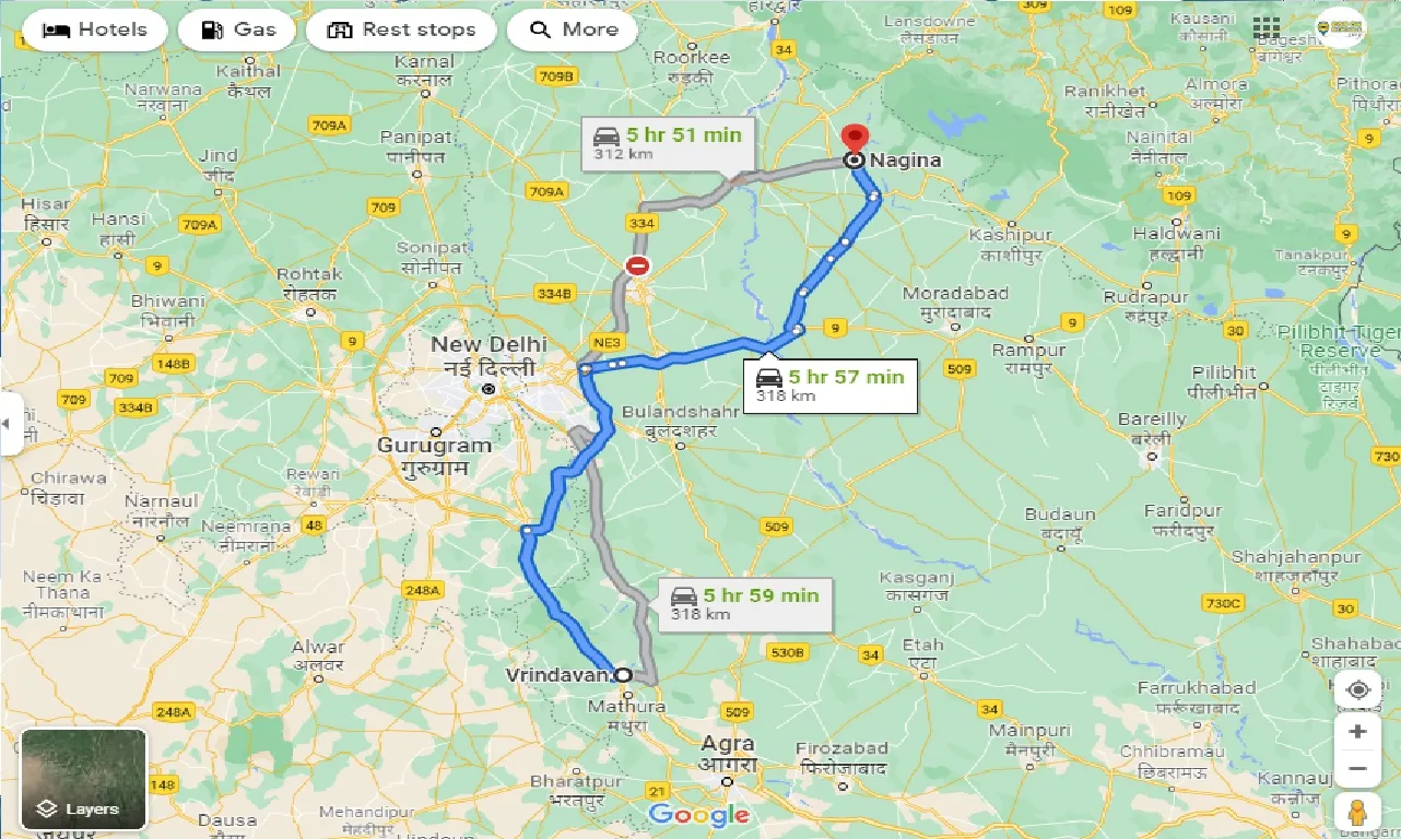 vrindavan-to-nagina-one-way