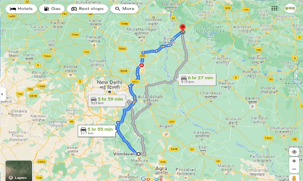 vrindavan-to-najibabad-taxi