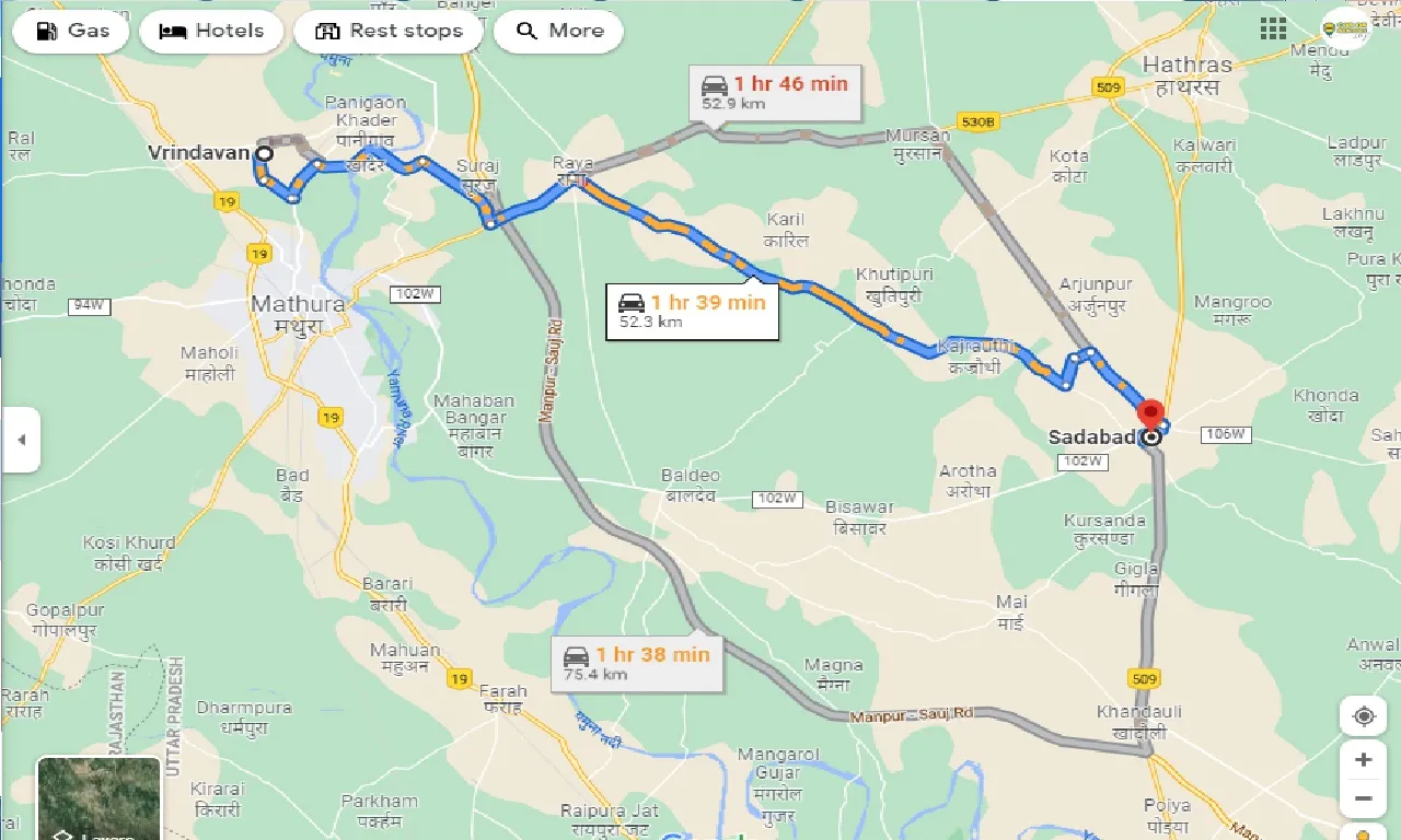 vrindavan-to-sadabad-taxi