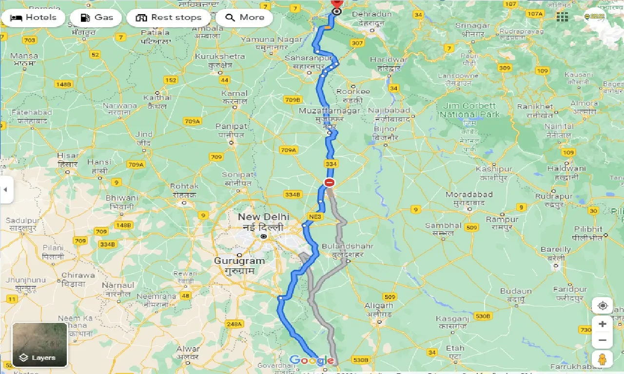 vrindavan-to-vikasnagar-taxi