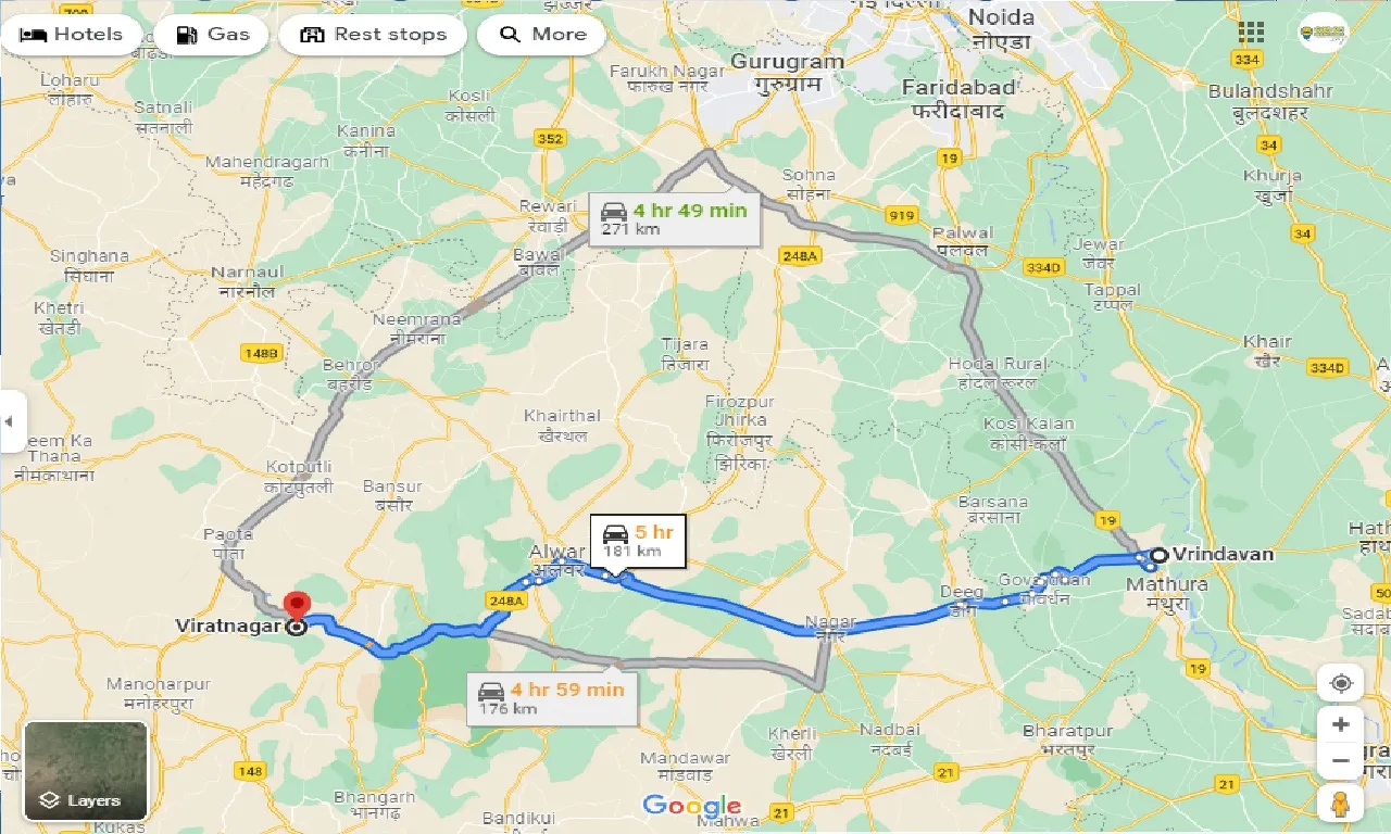 vrindavan-to-viratnagar-one-way