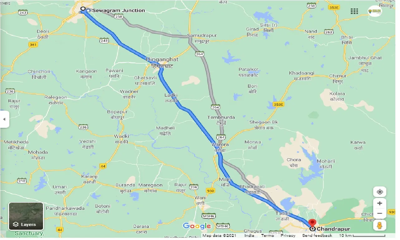 wardha-to-chandrapur-round-trip