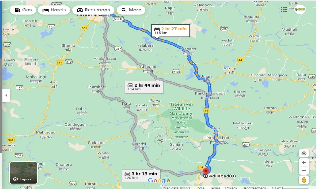 yavatmal-to-adilabad-one-way